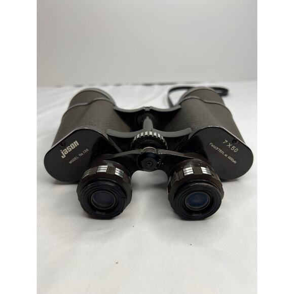 Vtg Jason Commander Binoculars no. 136 Fast Focus 7 X 50 375ft@ 1000yards - Picture 2 of 8